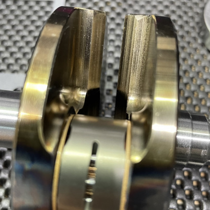 Forged crankshaft 53mm for Dio50 Af18 +4 long stroke BWSP set  - 11