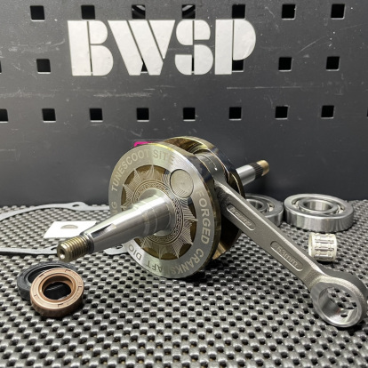 Forged crankshaft 53mm for Dio50 Af18 +4 long stroke BWSP set  - 8