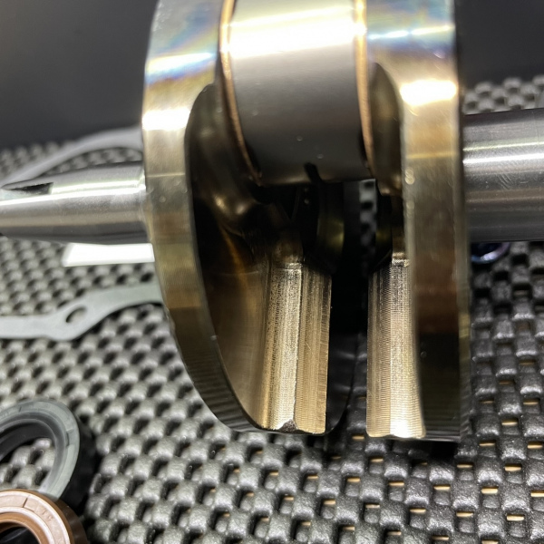 Forged crankshaft 53mm for Dio50 Af18 +4 long stroke BWSP set  - 12