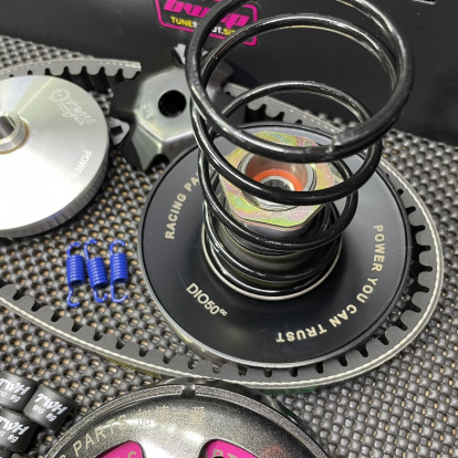 CVT kit for Dio50 Af18 with 92mm variator forged drive face and light clutch  - 14