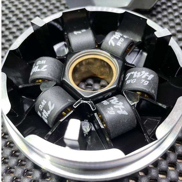 CVT kit for Dio50 Af18 with 92mm variator forged drive face and light clutch  - 11