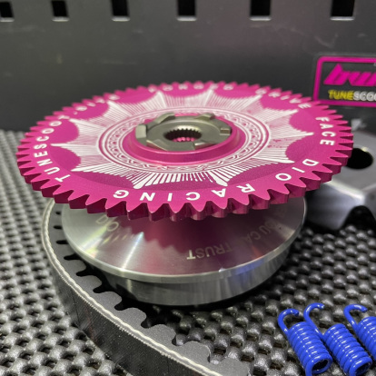 CVT kit for Dio50 Af18 with 92mm variator forged drive face and light clutch  - 8