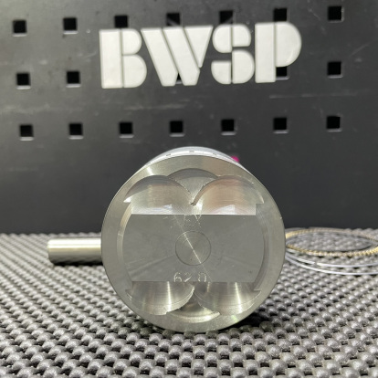 Forged piston kit 62mm 4V for Ruckus 157qmb four valves  - pictures 2 - rights to use Tunescoot