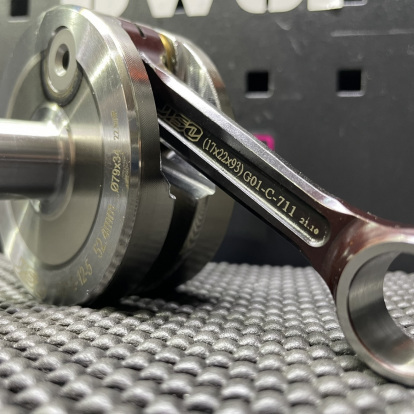 Crankshaft 52.4mm for DIO50 AF18 JISO  - pictures 8 - rights to use Tunescoot