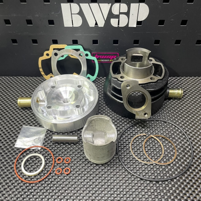 Cylinder set 50mm for Dio50 Af18 with head water cooling round 92cc kit - pictures 3 - rights to use Tunescoot Cylinder set 50mm for Dio50 Af18 with head water cooling round 92cc kit - pictures 3 - rights to use Tunescoot