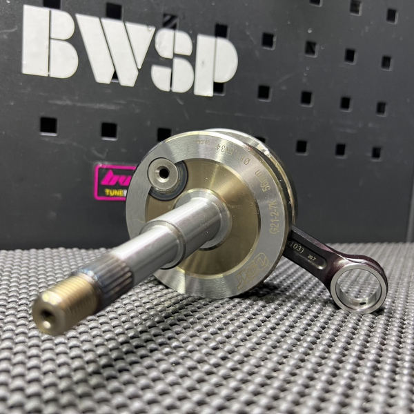 Crankshaft 56mm for Dio50 Af18 JISO 700 long stroke +7mm  - pictures 4 - rights to use Tunescoot