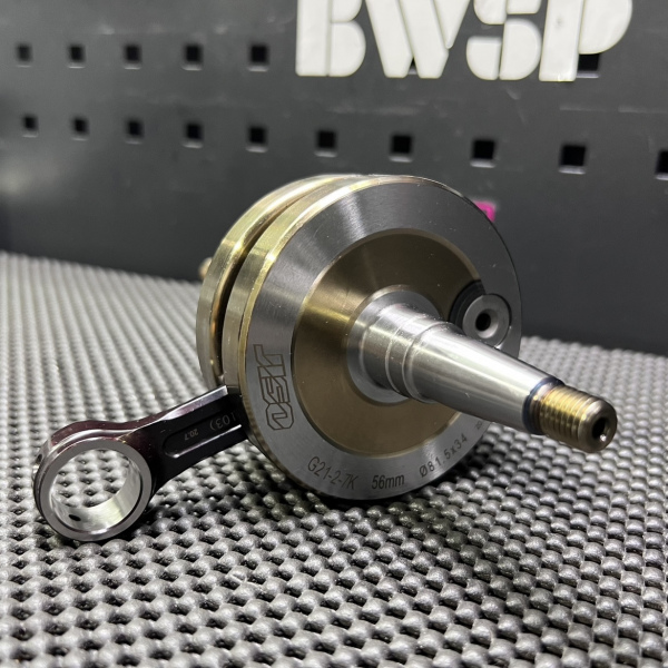 Crankshaft 56mm for Dio50 Af18 JISO 700 long stroke +7mm  - pictures 5 - rights to use Tunescoot