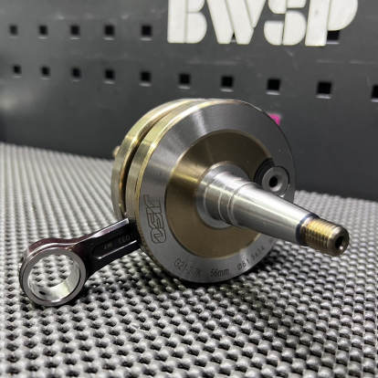 Crankshaft 56mm for Dio50 Af18 JISO 700 long stroke +7mm  - pictures 5 - rights to use Tunescoot