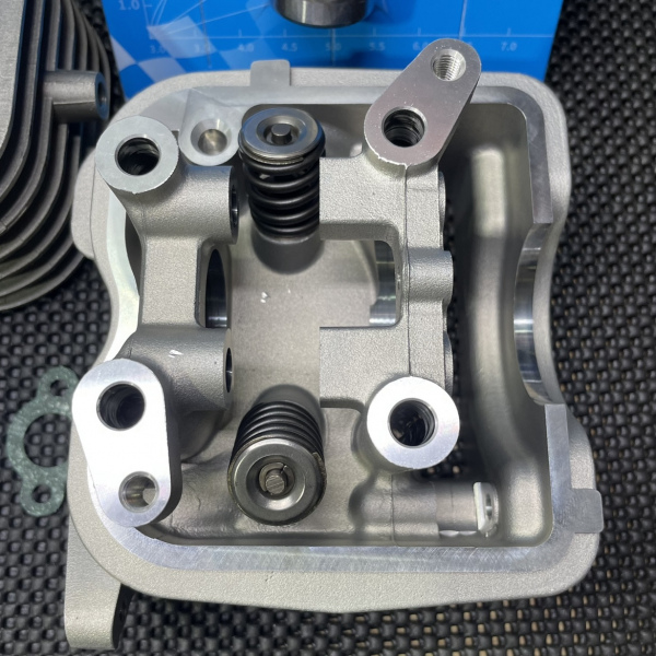 Big bore set 2V 175cc for Address V125 kit with two valves head EX24/IN28mm and 63.5mm cylinder  - pictures 3 - rights to use Tu