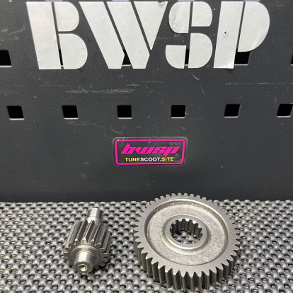 Secondary gears 17/45T for Address V125 transmission set  - pictures 2 - rights to use Tunescoot