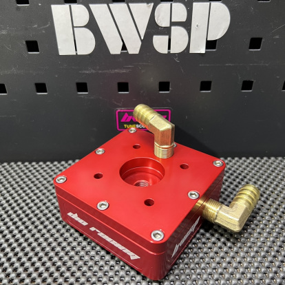 Cylinder head DIO50 AF18 water cooling 50mm 52mm 54mm 55mm 56mm red color  - 3